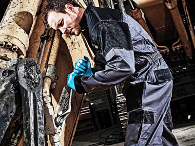 Personnalisation bleu de travail